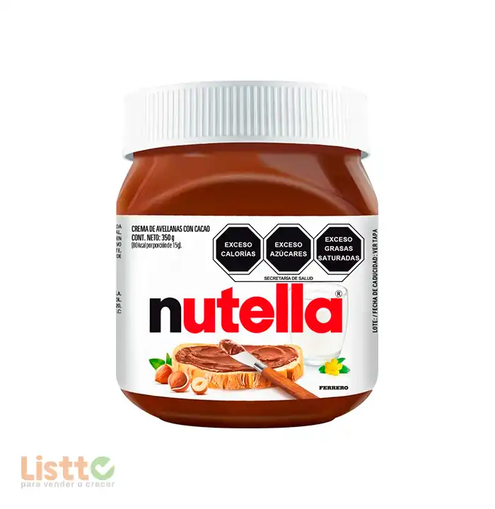 Crema de Avellana Nutella 350 Gr.