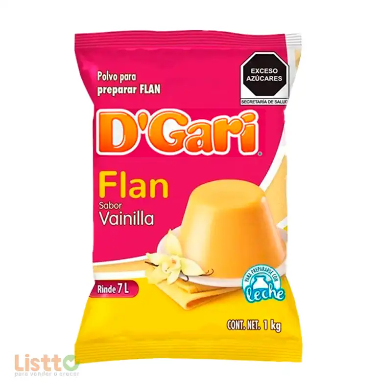 Flan D Gari Vainilla 1 kg.