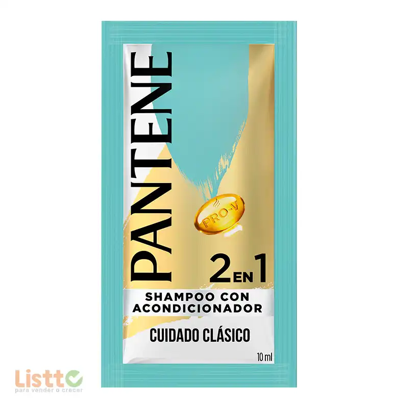 Shampoo Pantene Cuidado Clásico 2 en 1 24/10 ml.