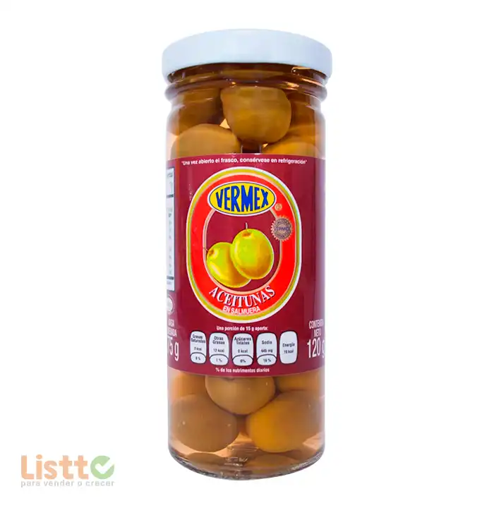 Aceituna Vermex 120 gr.