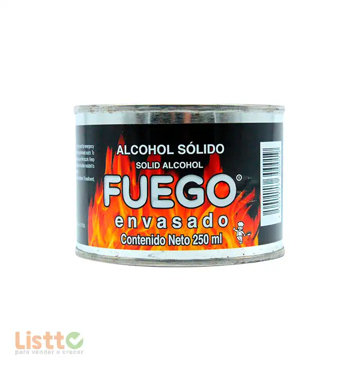 Alcohol Sólido Lata 250 gr.