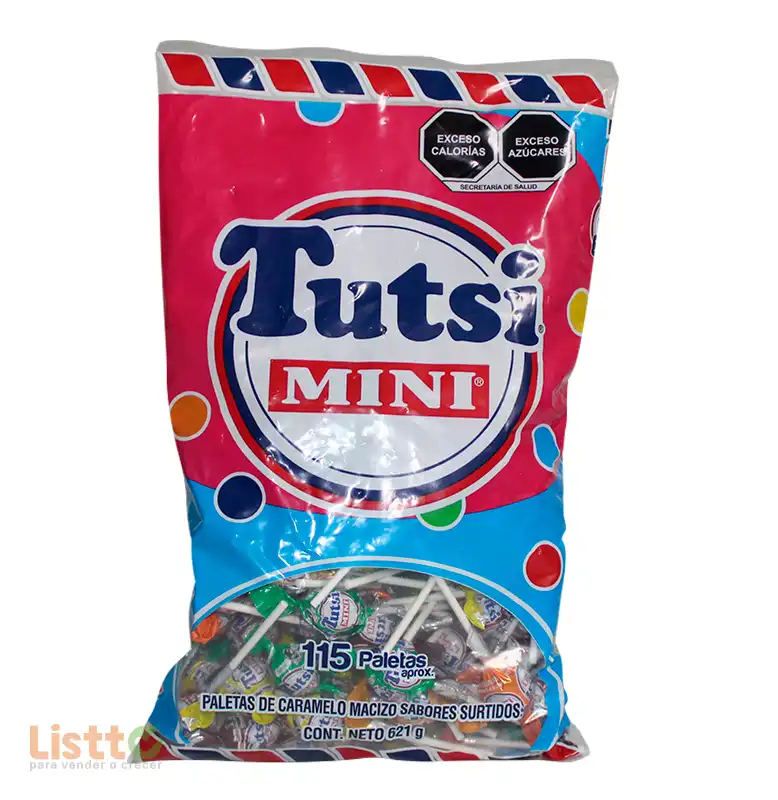 Paleta Tutsi Mini Pop 100 + 4 Pz.