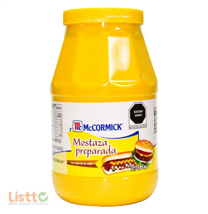 Mostaza Mc Cormick 3.8 kg.