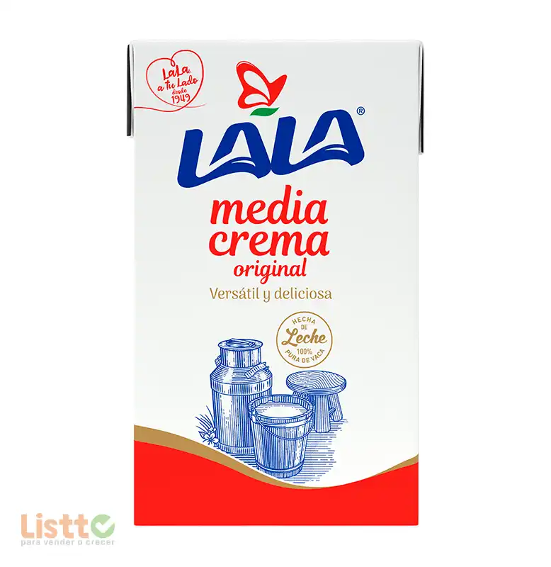 Media Crema Lala 250 ml.