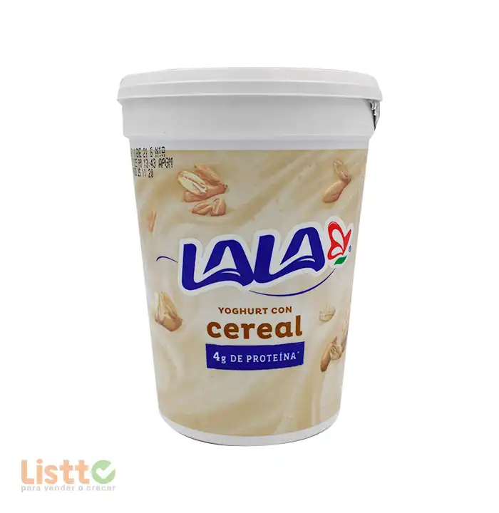 Yoghurt Lala Cereales Trigo Avena y Linaza 900 gr.