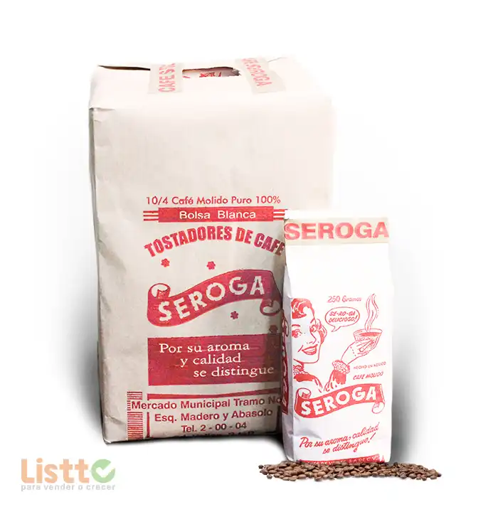 Café Seroga Papel 250 gr.