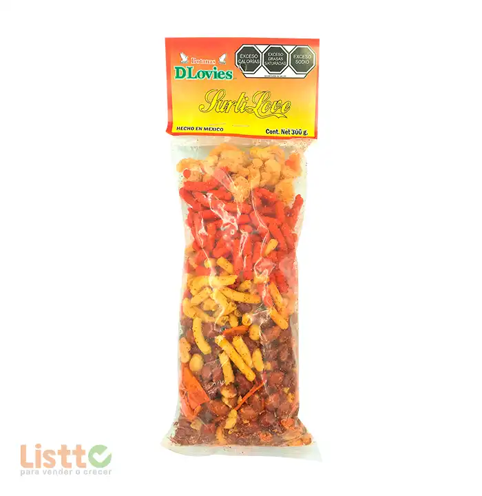 Lovies Cacahuate Mixto 300 gr.