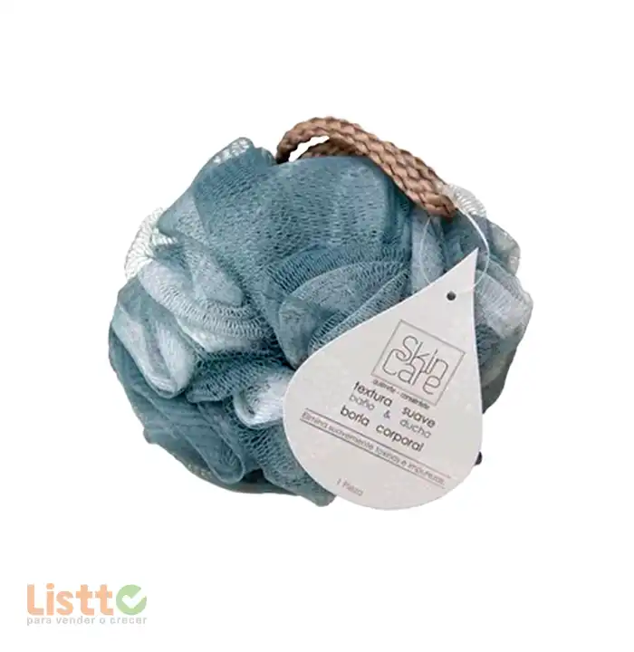 Esponja Borla para Cuerpo Skin Care pz.