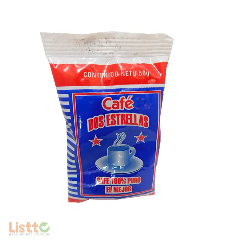 Café Dos Estrellas Puro 50 gr.