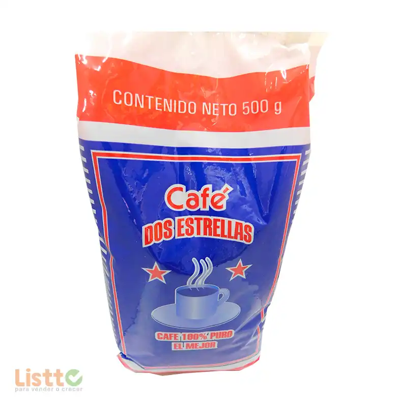 Café Dos Estrellas Puro 500 gr.