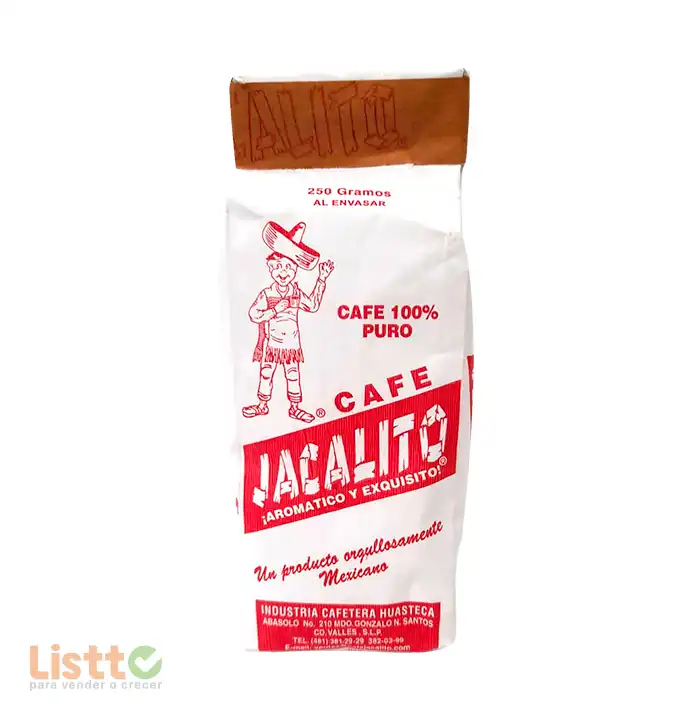Café Jacalito Papel Blanco 250 gr.