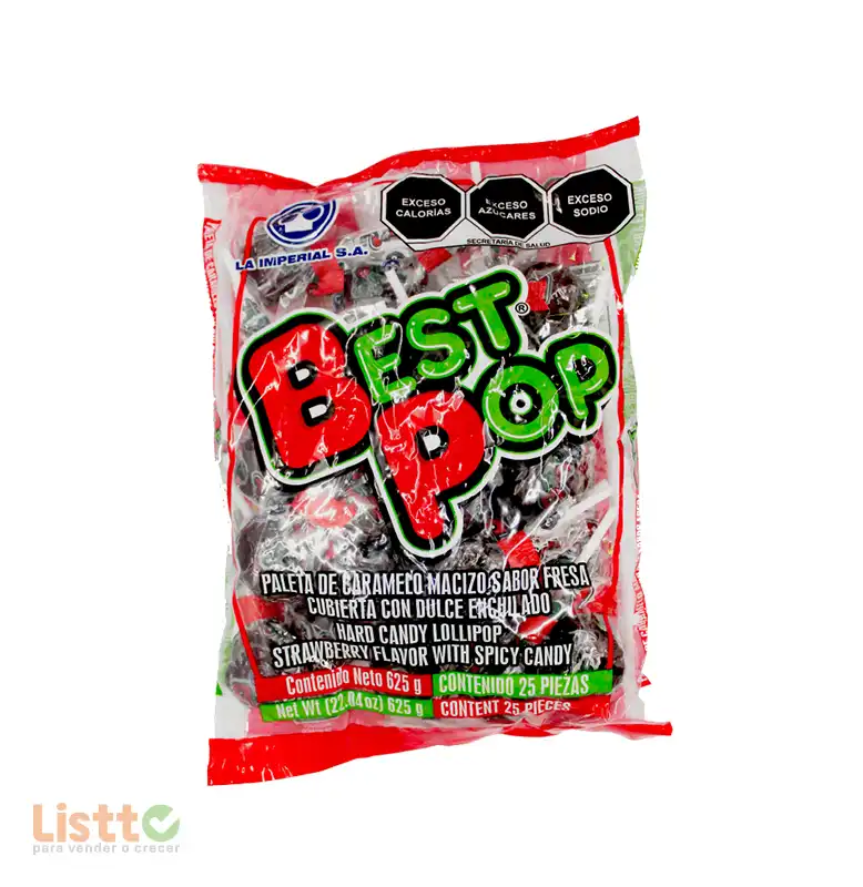Paleta La Imperial Best Pop 25 pz.