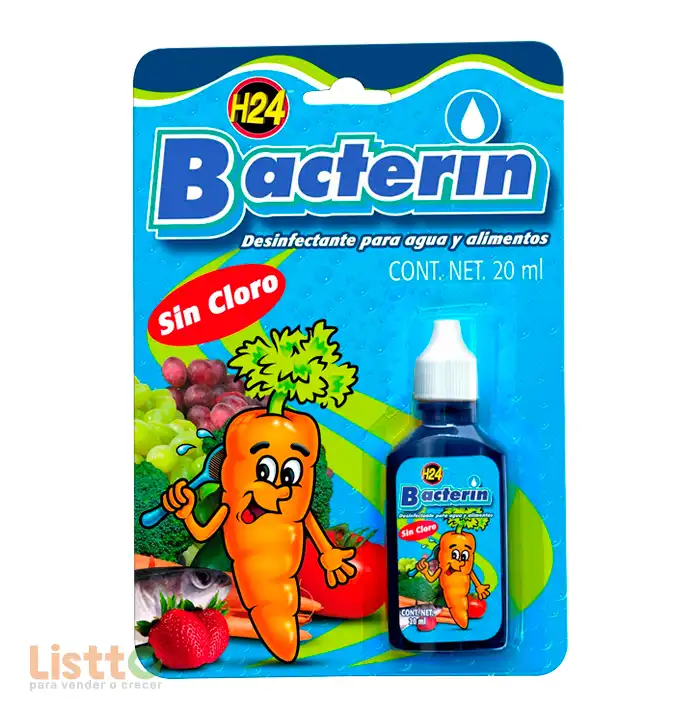 Desinfectante Bacterin 20 ml.