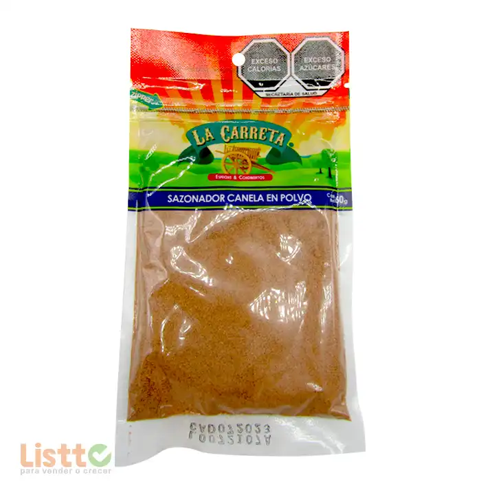 Especia Canela Molida La Carreta 60 gr.