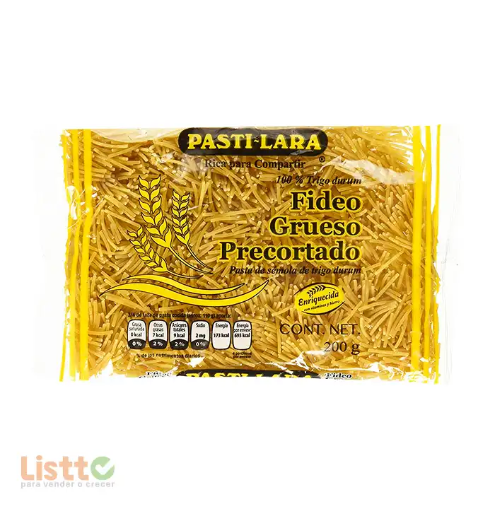 Pasta Tia Cata Fideo Grueso 200 gr.