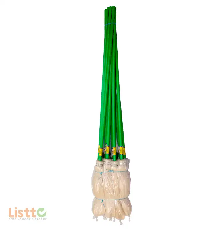Trapeador Hilo Blanco Moreno Número 150 pz.