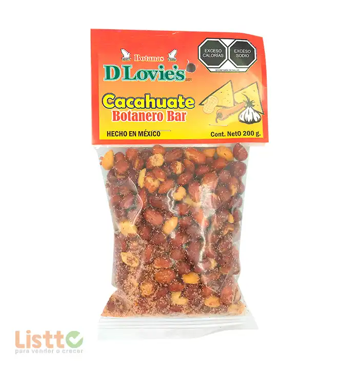 Lovies Cacahuate Salado 200 gr.