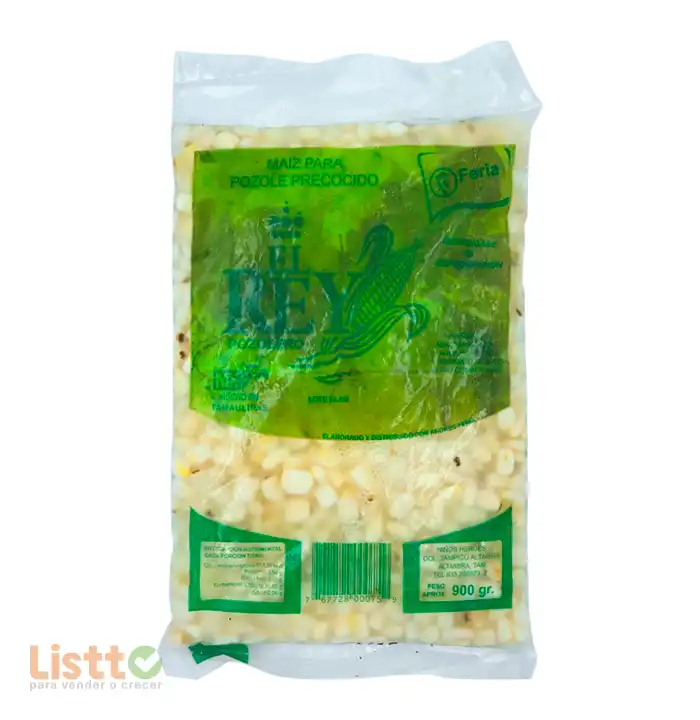 Maíz Pozolero El Rey 800 gr.