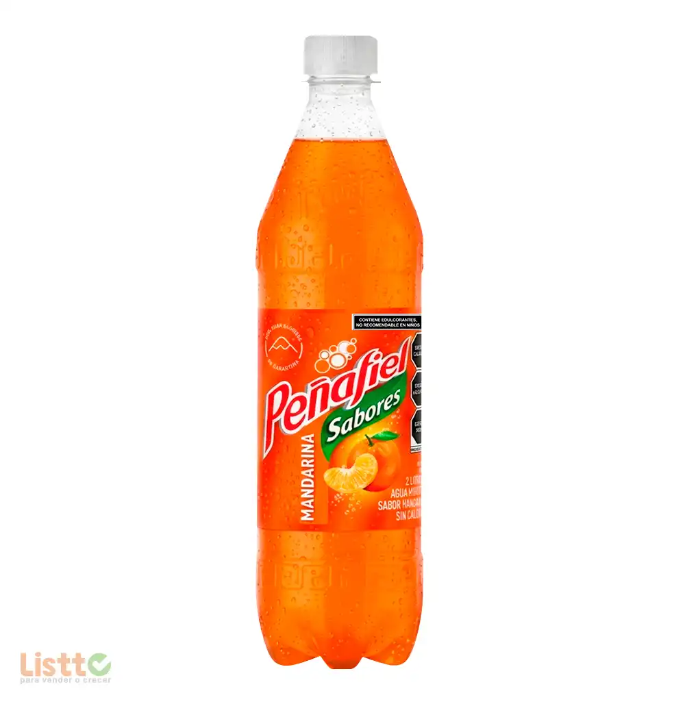 Refresco Peñafiel Mandarina Pet 600 ml.
