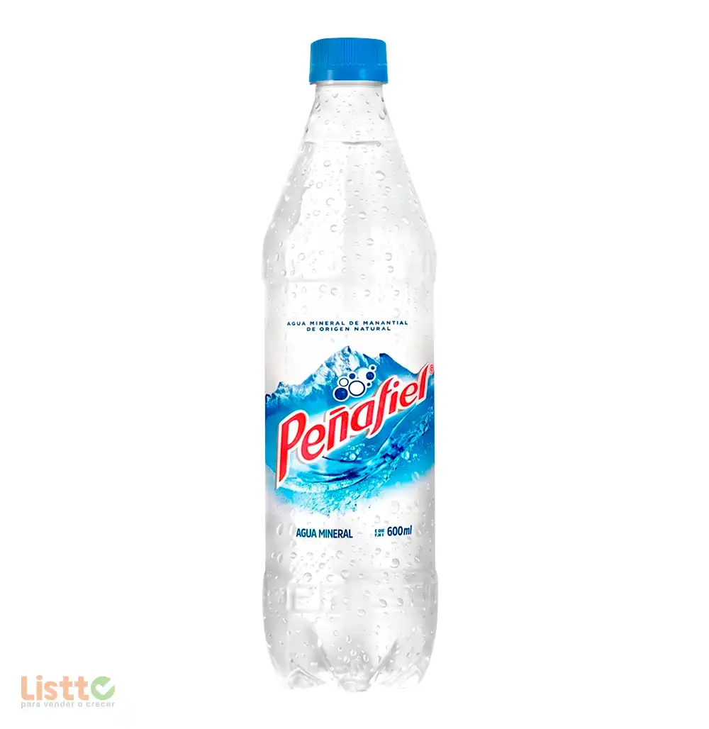 Agua Mineral Peñafiel 600 ml.