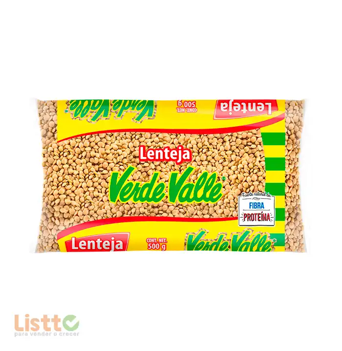 Lenteja Verde Valle 500 gr.