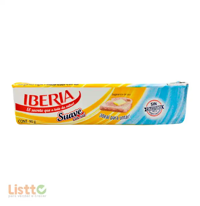 Margarina Iberia con Sal 90 gr.