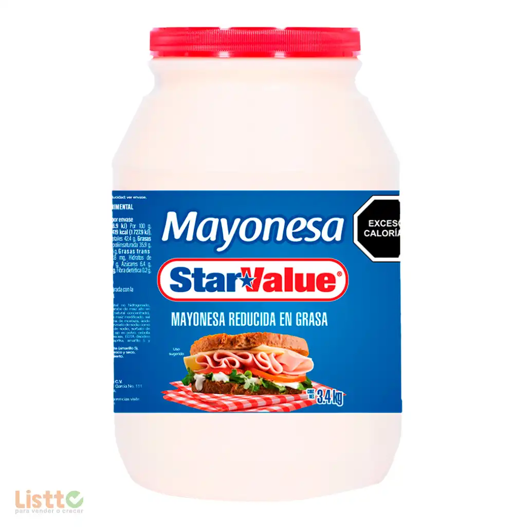 Mayonesa Star Value 3.45 lt.