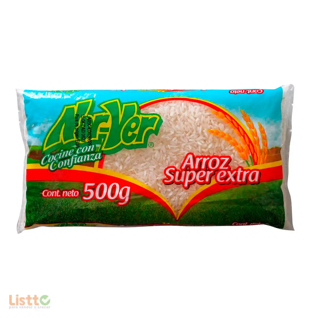 Arroz Nor Ver Súper Extra 500 gr.