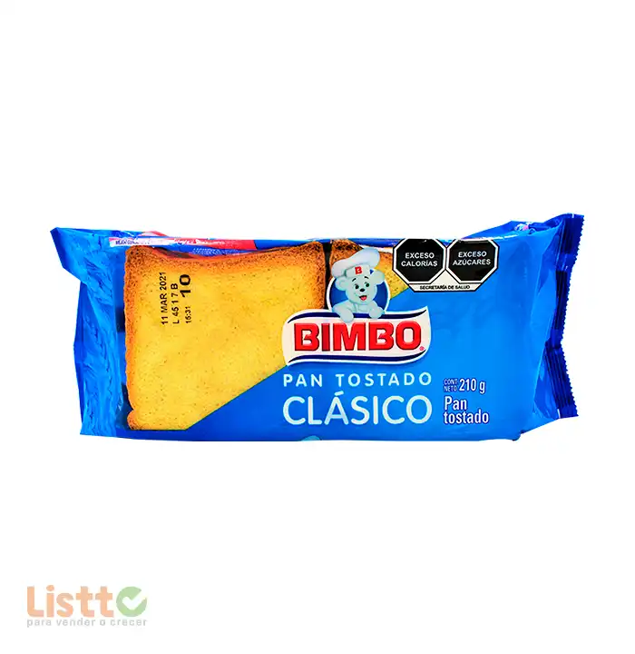 Pan Bimbo Tostado 210 gr.