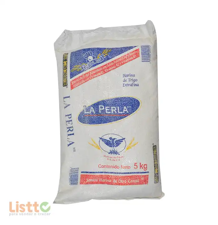 Harina de Trigo La Perla 5 kg.