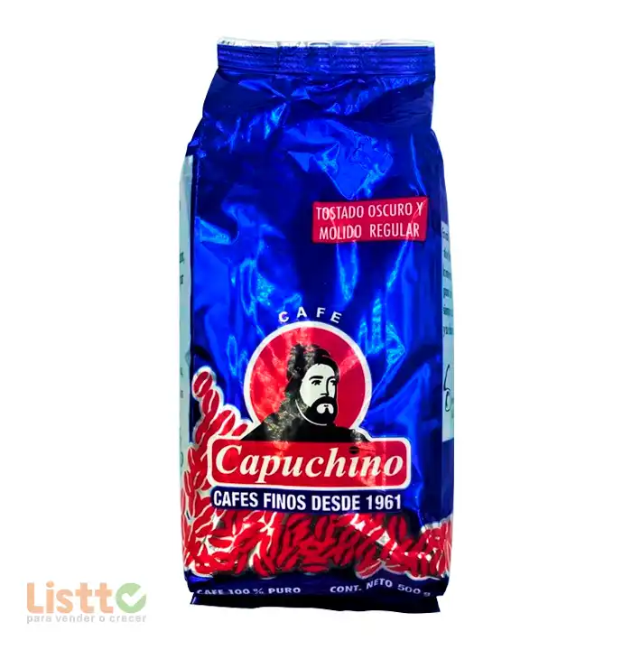 Café Capuchino Molido Regular 500 gr.