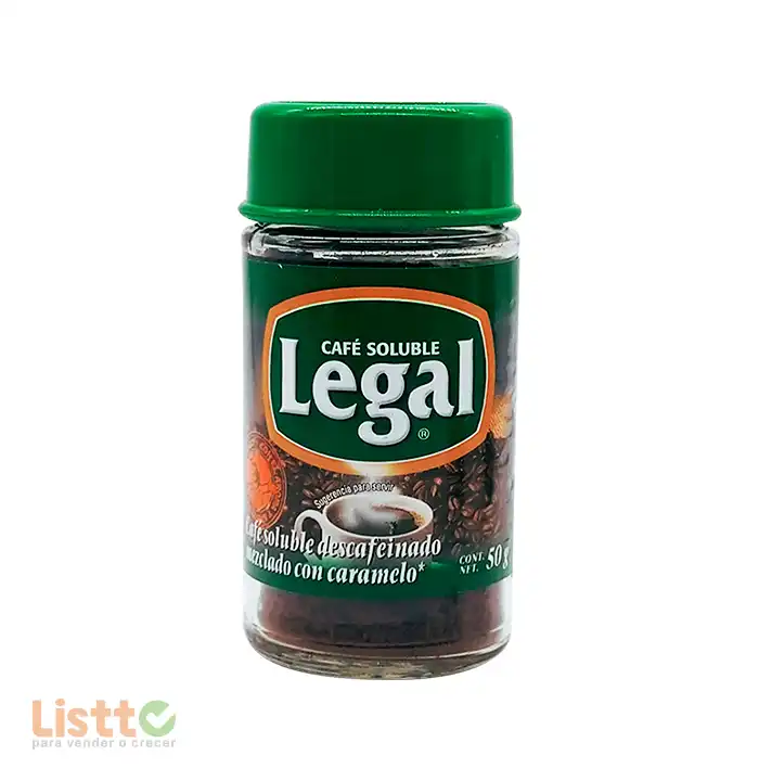 Café Legal Descafeinado 50 gr.