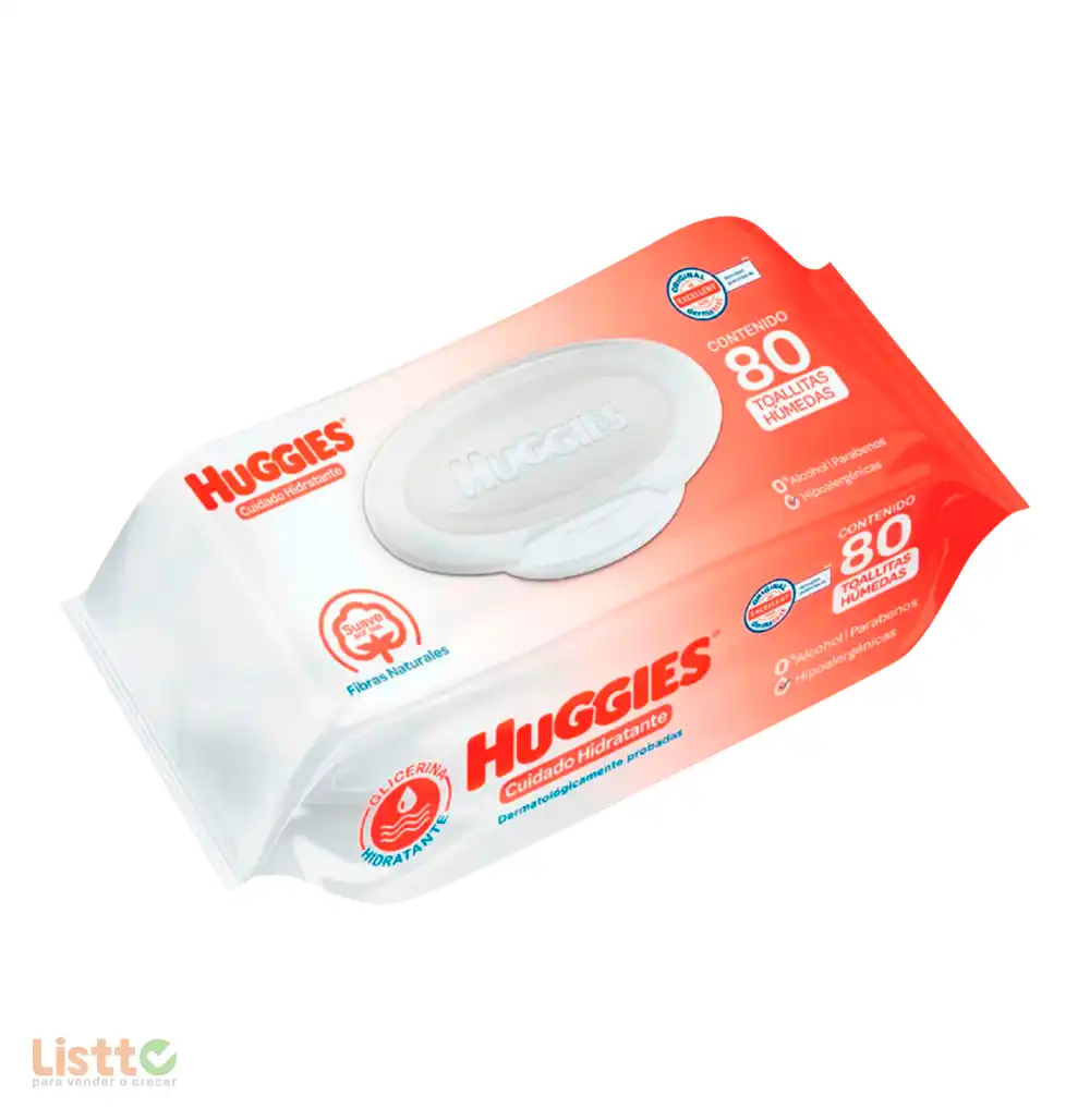 Toallitas Húmedas Huggies Repuesto con Aroma 72 pz.