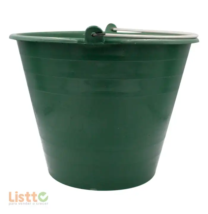 Cubeta Plástico Número 12 DS-5 pz.