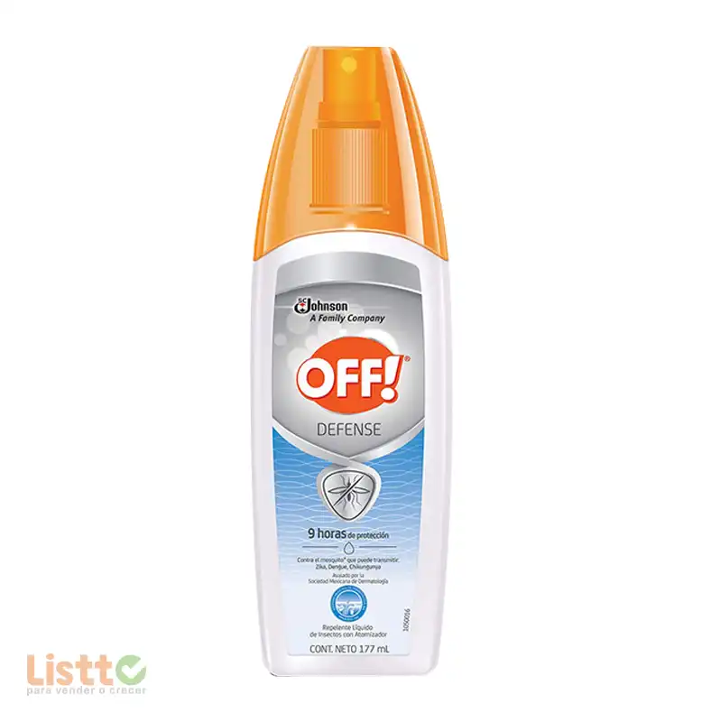 Repelente Off Líquido con Atomizador 177 ml.