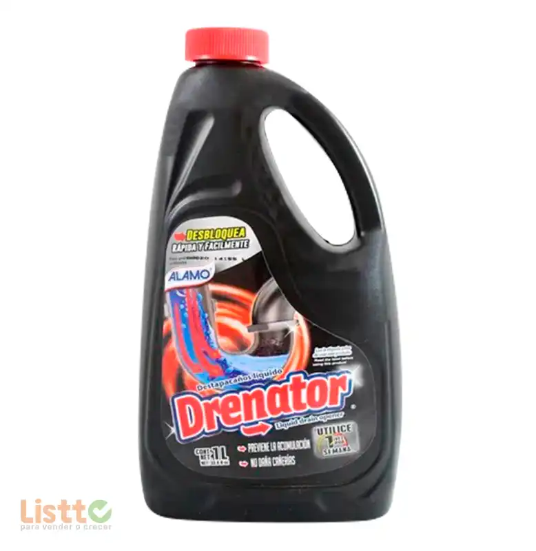Destapacaños Drenator Líquido 1 Lt.