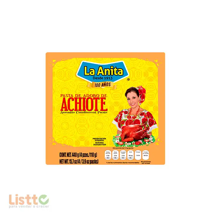 Adobo Achiote La Anita 440 gr.