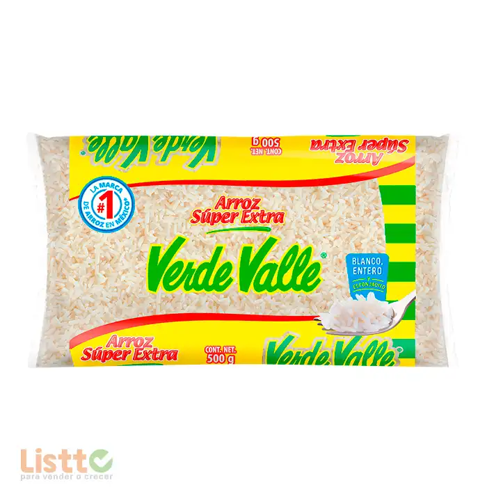 Arroz Verde Valle Súper Extra 500 gr.