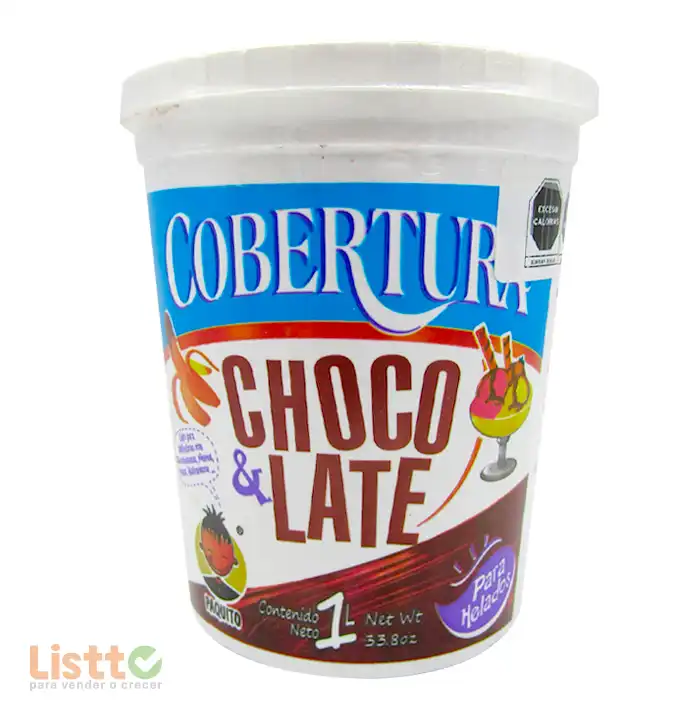 Cobertura de Chocolate Paquito para Helado 1 lt.