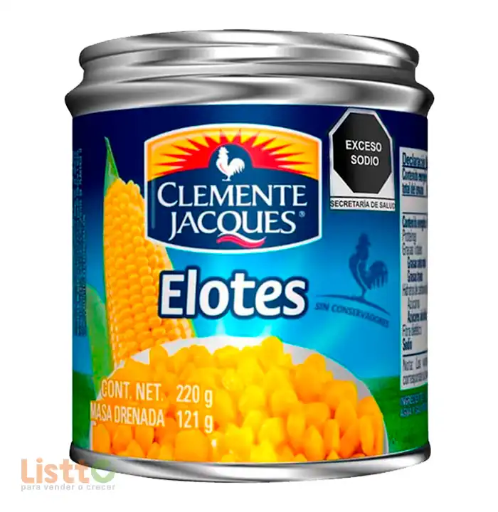 Elote en Grano Clemente Jacques 220 gr.