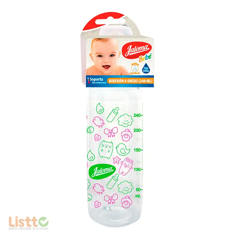 Biberon Jaloma Grande Niña 8 Oz