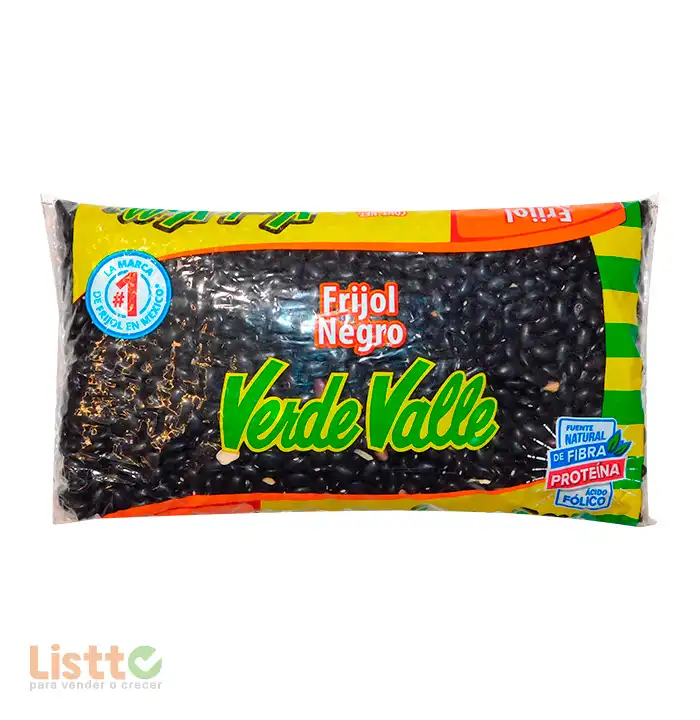 Frijol Negro Querétaro Verde Valle 1 Kg.