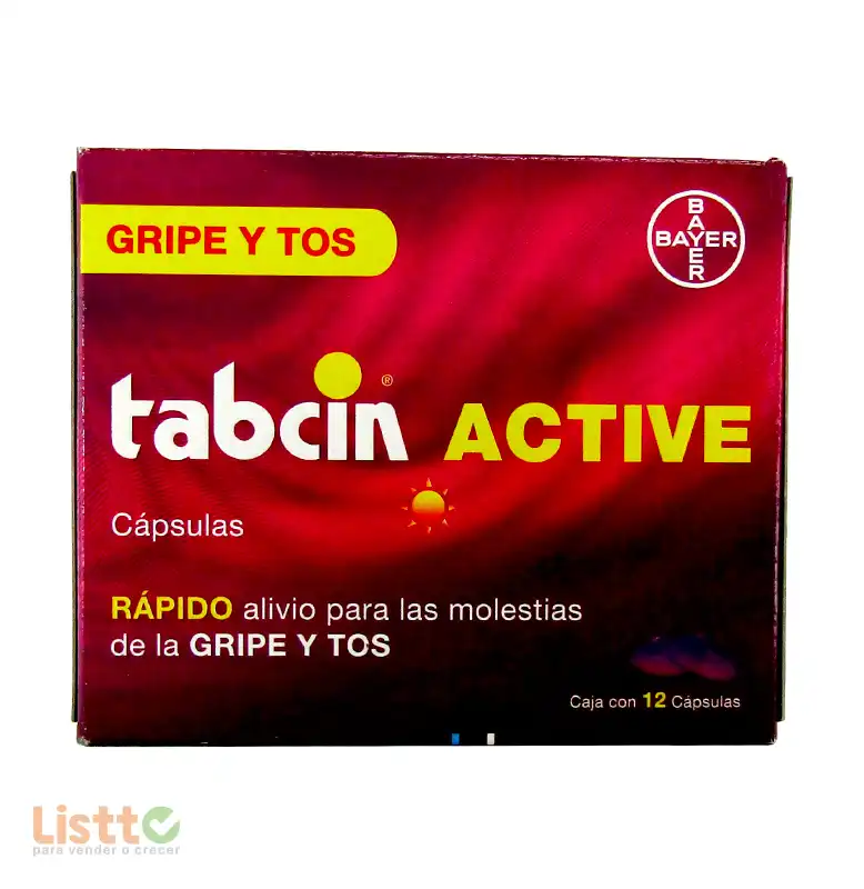 Tabci n Active Tabletas 12 pz.