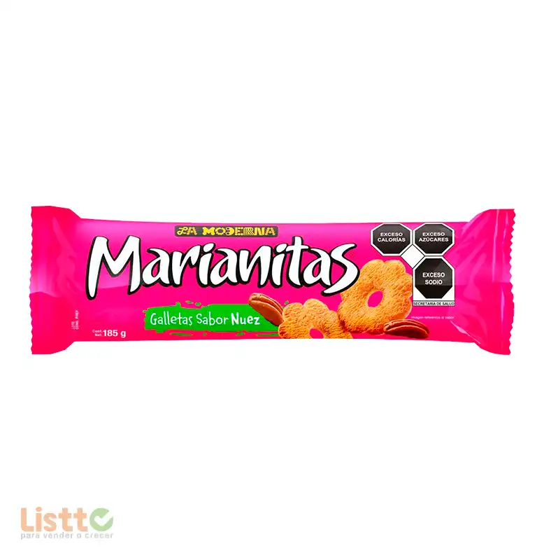 Galletas La Moderna Maríanitas 185 gr.