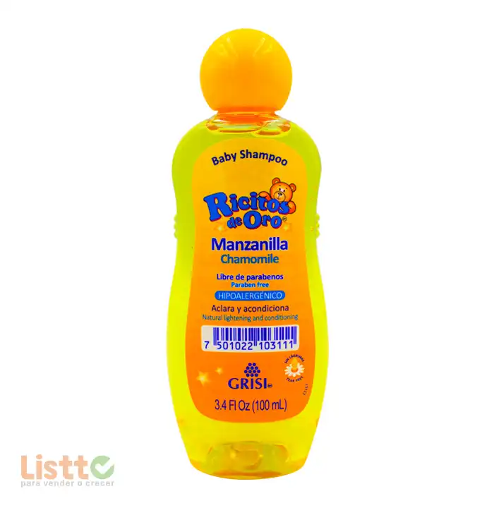 Shampoo Grisi Ricitos de Oro 100 ml.