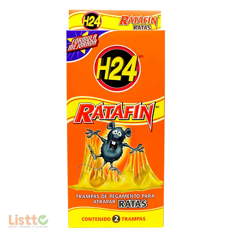 Trampa para Rata H-24 Ratafín 2 pz.