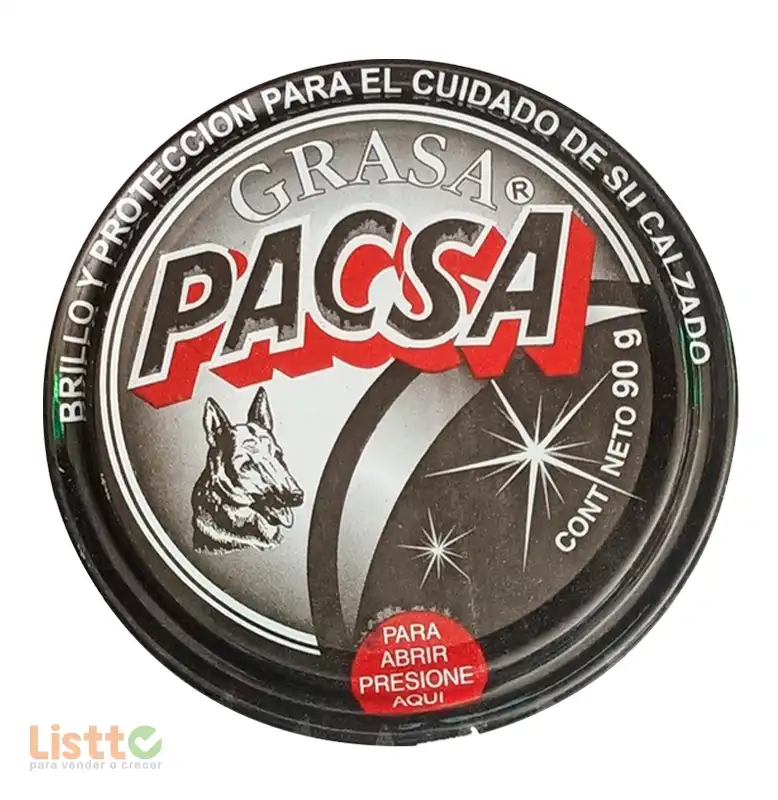 Grasa Pacsa Negra 90 Gr.