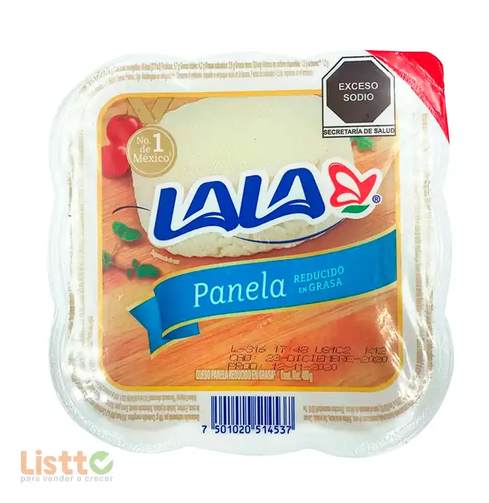 Queso Panela Lala Light 400 gr.