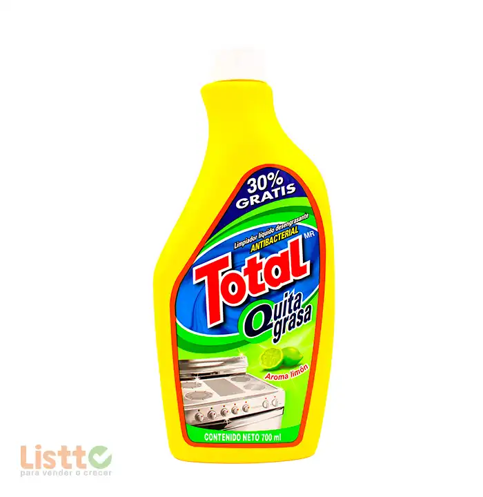 Limpiador Total Quita Grasa Repuesto 700 ml.