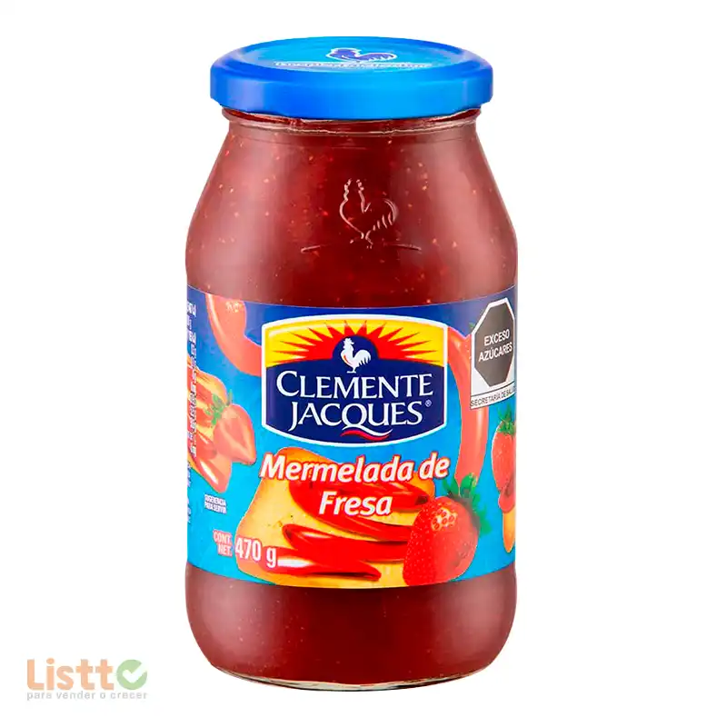 Mermelada Fresa Clemente Jacques 470 gr.